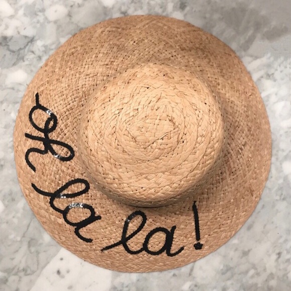 Cappelleria Palladio Accessories - Oh La La Straw Beach Hat
